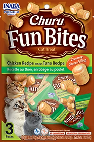 INABA Churu Fun Bites Cat Treats 3x20g