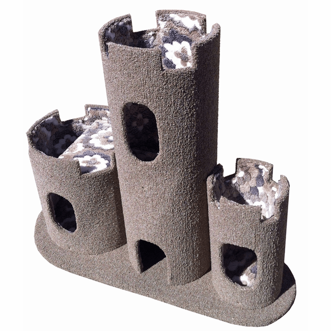 ScratzMe Chateau de Cat Cat Tree - angle