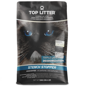 Top Litter Stench Stopper (Black)