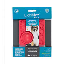 LickiMat Kitty Cat Slow Feeder & Enrichment Mat for Kittens
